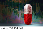 Business poison pill to prevent an investment hostile takeover as a financial shareholder rights concept for stock market trading strategy with 3D illustration elements. . Стоковое фото, агентство Ingram Publishing / Фотобанк Лори