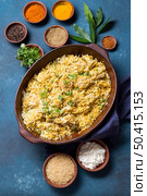 top view pakistan meal assortment. Стоковое фото, агентство Ingram Publishing / Фотобанк Лори