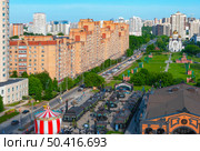Москва. Улица Гарибальди, Храм Всех Святых в Земле Российской Просиявших. Редакционное фото, фотограф Зобков Юрий / Фотобанк Лори