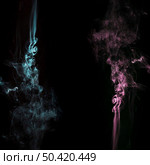 drifting blue pink smoke overlay texture background. Стоковое фото, агентство Ingram Publishing / Фотобанк Лори