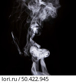 abstract white dense fume smoke black background. Стоковое фото, агентство Ingram Publishing / Фотобанк Лори