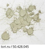top view splashes fine powder. Стоковое фото, агентство Ingram Publishing / Фотобанк Лори