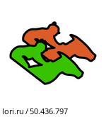 Horse Ride Icon. Editable Bold Outline With Color Fill Design. Vector Illustration. Стоковая иллюстрация, агентство Ingram Publishing / Фотобанк Лори