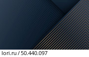 Abstract modern luxury background blue stripes with golden diagonal lines pattern. Vector illustration. Стоковая иллюстрация, агентство Ingram Publishing / Фотобанк Лори