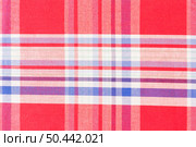 red seamless gingham pattern. Стоковое фото, агентство Ingram Publishing / Фотобанк Лори