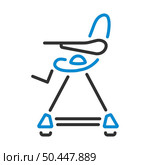 Baby High Chair Icon. Editable Bold Outline With Color Fill Design. Vector Illustration. Стоковая иллюстрация, агентство Ingram Publishing / Фотобанк Лори