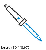 Soldering Iron Icon. Editable Bold Outline With Color Fill Design. Vector Illustration. Стоковая иллюстрация, агентство Ingram Publishing / Фотобанк Лори