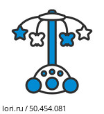 Baby Carousel Icon. Editable Bold Outline With Color Fill Design. Vector Illustration. Стоковая иллюстрация, агентство Ingram Publishing / Фотобанк Лори