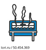 Chafing Dish Icon. Editable Bold Outline With Color Fill Design. Vector Illustration. Стоковая иллюстрация, агентство Ingram Publishing / Фотобанк Лори
