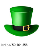 Leprechaun hat. Cartoon element of Irish beer festival St Patrick’s day. Vector Illustration. Стоковая иллюстрация, агентство Ingram Publishing / Фотобанк Лори
