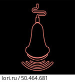 Neon ultrasound tool with wave medical diagnostic device equipment echograpy red color vector illustration image flat style light. Neon ultrasound tool with wave medical diagnostic device equipment echograpy red color vector illustration image flat style. Стоковая иллюстрация, агентство Ingram Publishing / Фотобанк Лори