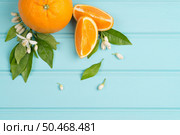 Citrus fresh fruits on wooden table background. Стоковое фото, агентство Ingram Publishing / Фотобанк Лори