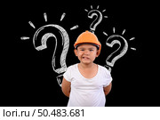 The boy is confused, not knowing where to go. Стоковое фото, агентство Ingram Publishing / Фотобанк Лори