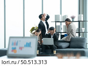 Young entrepreneurs in Asia Was notified of disapproval of the proposed project to the customer. Making sad and depressed Let’s get discouraged. Стоковое фото, агентство Ingram Publishing / Фотобанк Лори