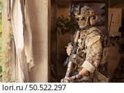 Special operations forces, Study geography and plan an attack on the enemy. Стоковое фото, агентство Ingram Publishing / Фотобанк Лори