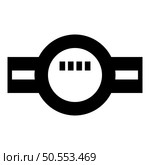 Water meter measuring sanitary equipment icon black color vector illustration image flat style simple. Water meter measuring sanitary equipment icon black color vector illustration image flat style. Стоковая иллюстрация, агентство Ingram Publishing / Фотобанк Лори