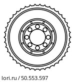 Car clutch flywheel cohesion transmission auto part plate kit repair service contour outline line icon black color vector illustration image thin flat style simple. Car clutch flywheel cohesion transmission auto part plate kit repair service contour outline line icon black color vector illustration image thin flat style. Стоковая иллюстрация, агентство Ingram Publishing / Фотобанк Лори