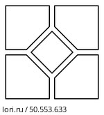 Ceramic tile paving slab contour outline line icon black color vector illustration image thin flat style simple. Ceramic tile paving slab contour outline line icon black color vector illustration image thin flat style. Стоковая иллюстрация, агентство Ingram Publishing / Фотобанк Лори