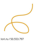 Mardi gras carnival beads. Vector illustration. Стоковая иллюстрация, агентство Ingram Publishing / Фотобанк Лори