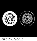 Turbine airplane turbomachine jet engine aircraft motor fan plane set icon white color vector illustration image simple solid fill outline contour line thin flat style. Turbine airplane turbomachine jet engine aircraft motor fan plane set icon white color vector illustration image solid fill outline contour line thin flat style. Стоковая иллюстрация, агентство Ingram Publishing / Фотобанк Лори