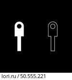 Cable lug electrical contact and wire club connector bolt connection crimp terminal set icon white color vector illustration image simple solid fill outline contour line thin flat style. Cable lug electrical contact and wire club connector bolt connection crimp terminal set icon white color vector illustration image solid fill outline contour line thin flat style. Стоковая иллюстрация, агентство Ingram Publishing / Фотобанк Лори