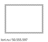Border ornament. Proportion 4x3. Vector illustration. Стоковая иллюстрация, агентство Ingram Publishing / Фотобанк Лори