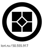 Ceramic tile paving slab icon in circle round black color vector illustration image solid outline style simple. Ceramic tile paving slab icon in circle round black color vector illustration image solid outline style. Стоковая иллюстрация, агентство Ingram Publishing / Фотобанк Лори