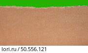 Green screen cardboard texture background. Old vintage brown paper box surface. Стоковое фото, агентство Ingram Publishing / Фотобанк Лори