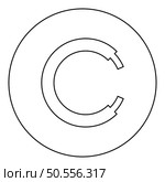 Rope line hawser cable electric circle shape for car icon in circle round black color vector illustration image outline contour line thin style simple. Rope line hawser cable electric circle shape for car icon in circle round black color vector illustration image outline contour line thin style. Стоковая иллюстрация, агентство Ingram Publishing / Фотобанк Лори