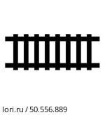 Railway track railroad path rail train subway metro tram transportation concept icon black color vector illustration image flat style simple. Railway track railroad path rail train subway metro tram transportation concept icon black color vector illustration image flat style. Стоковая иллюстрация, агентство Ingram Publishing / Фотобанк Лори