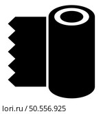 Roll paper towel disposable wrap wallpaper fabric tissue office equipment icon black color vector illustration image flat style simple. Roll paper towel disposable wrap wallpaper fabric tissue office equipment icon black color vector illustration image flat style. Стоковая иллюстрация, агентство Ingram Publishing / Фотобанк Лори