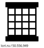Prisoner window grid grate prison jail concept icon black color vector illustration image flat style simple. Prisoner window grid grate prison jail concept icon black color vector illustration image flat style. Стоковая иллюстрация, агентство Ingram Publishing / Фотобанк Лори