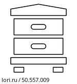 Hive bee house beehive apiary apiculture concept contour outline line icon black color vector illustration image thin flat style simple. Hive bee house beehive apiary apiculture concept contour outline line icon black color vector illustration image thin flat style. Стоковая иллюстрация, агентство Ingram Publishing / Фотобанк Лори