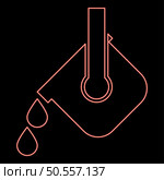 Neon crucible molten metal poured from ladle melting iron metallurgical foundry industry concept metal casting process red color vector illustration image flat style light. Neon crucible molten metal poured from ladle melting iron metallurgical foundry industry concept metal casting process red color vector illustration image flat style. Стоковая иллюстрация, агентство Ingram Publishing / Фотобанк Лори
