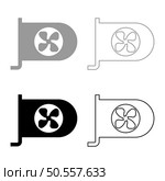 Graphic card GPU PC personal computer hardware components set icon grey black color vector illustration image simple solid fill outline contour line thin flat style. Graphic card GPU PC personal computer hardware components set icon grey black color vector illustration image solid fill outline contour line thin flat style. Стоковая иллюстрация, агентство Ingram Publishing / Фотобанк Лори