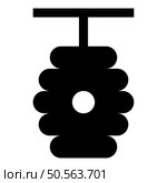 Beehive bee hive apiculture concept icon black color vector illustration image flat style simple. Beehive bee hive apiculture concept icon black color vector illustration image flat style. Стоковая иллюстрация, агентство Ingram Publishing / Фотобанк Лори