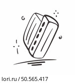 A hand drawn illustration of a sandwich. perfect for adding a touch of fun and whimsy to your designs. Стоковая иллюстрация, агентство Ingram Publishing / Фотобанк Лори