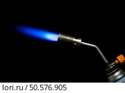 Flame of a gas burner. Стоковое фото, агентство Ingram Publishing / Фотобанк Лори