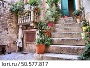 Trogir, Croatia - Old Town architecture detail. UNESCO place. Стоковое фото, агентство Ingram Publishing / Фотобанк Лори