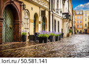 Krakow - Poland’s historic center, a city with ancient architecture. Стоковое фото, агентство Ingram Publishing / Фотобанк Лори