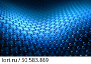 Several molecules connected, crystallized in the hexagonal system, concept of a carbon structure. Стоковое фото, агентство Ingram Publishing / Фотобанк Лори