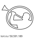 Mormon symbol Church of Jesus Christ of Saints of Last Days Angel of Mormonism sign Moroni religion Morony man blowing trumpet silhouette contour outline line icon black color vector illustration image thin flat style simple. Mormon symbol Church of Jesus Christ of Saints of Last Days Angel of Mormonism sign Moroni religion Morony man blowing trumpet silhouette contour outline line icon black color vector illustration image thin flat style. Стоковая иллюстрация, агентство Ingram Publishing / Фотобанк Лори