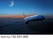 Sky Liner Airplane Aeroplane. Стоковое фото, агентство Ingram Publishing / Фотобанк Лори