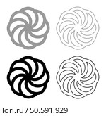 Armenian Arevakhach Neo paganism symbol sunny cross solar mythology Hetanism Armenian neo powder heathenism Eternity sign pumpkin set icon grey black color vector illustration image simple solid fill outline contour line thin flat style. Armenian Arevakhach Neo paganism symbol sunny cross solar mythology Hetanism Armenian neo powder heathenism Eternity sign pumpkin set icon grey black color vector illustration image solid fill outline contour line thin flat style. Стоковая иллюстрация, агентство Ingram Publishing / Фотобанк Лори