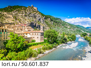 panorama of Entrevaux. Стоковое фото, фотограф Anastasy Yarmolovich / Фотобанк Лори