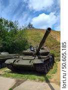 Танк Т-62 М, Аксайский военно-исторический музей, Ростовская область. Редакционное фото, фотограф Ирина / Фотобанк Лори