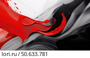 painting black red and grey ai generated. Стоковое AI-изображение, AI-художник Vectorwin / Фотобанк Лори