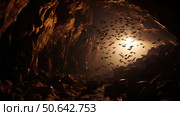 roosting little brown bat ai generated. Стоковое AI-изображение, AI-художник Vectorwin / Фотобанк Лори