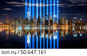 water tribute in light ai generated. Стоковое AI-изображение, AI-художник Vectorwin / Фотобанк Лори