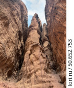 Solomon pillars in Timna Park in the Arava desert. Стоковое фото, фотограф Irina Opachevsky / Фотобанк Лори
